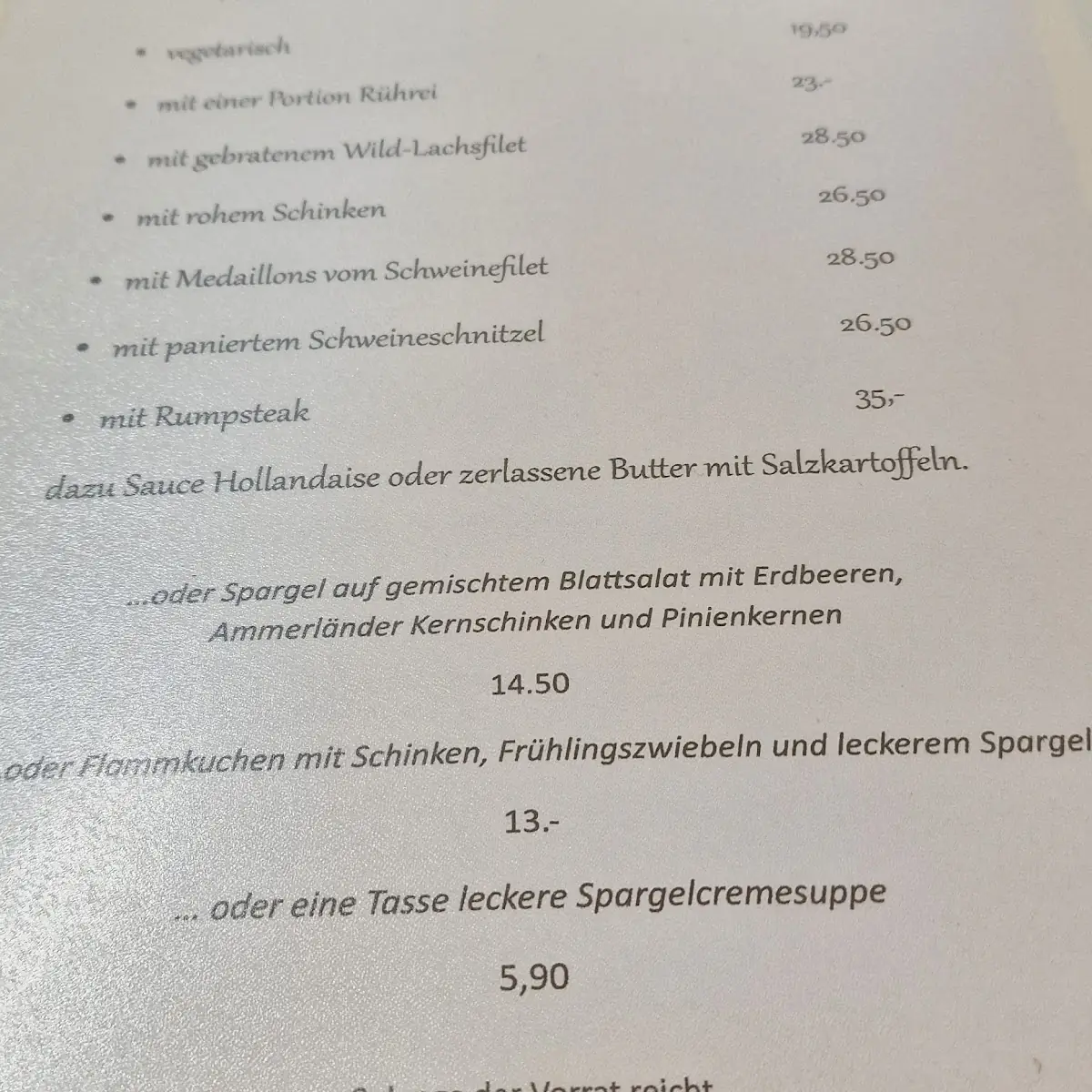 Speisekarte photo 7