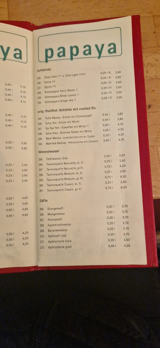 Speisekarte photo 8