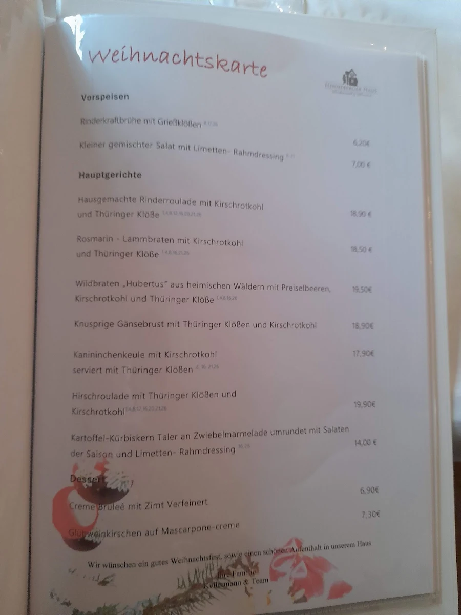 Speisekarte photo 5