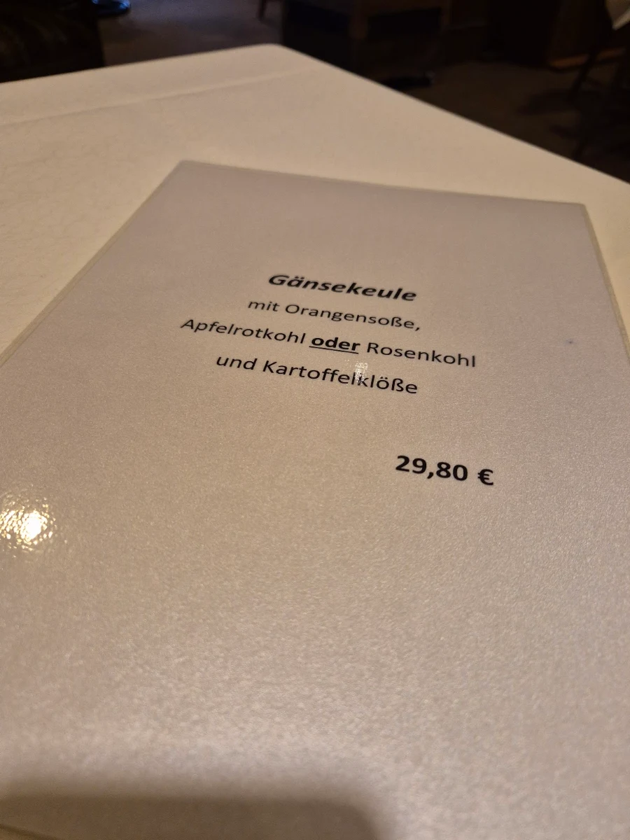 Speisekarte photo 3