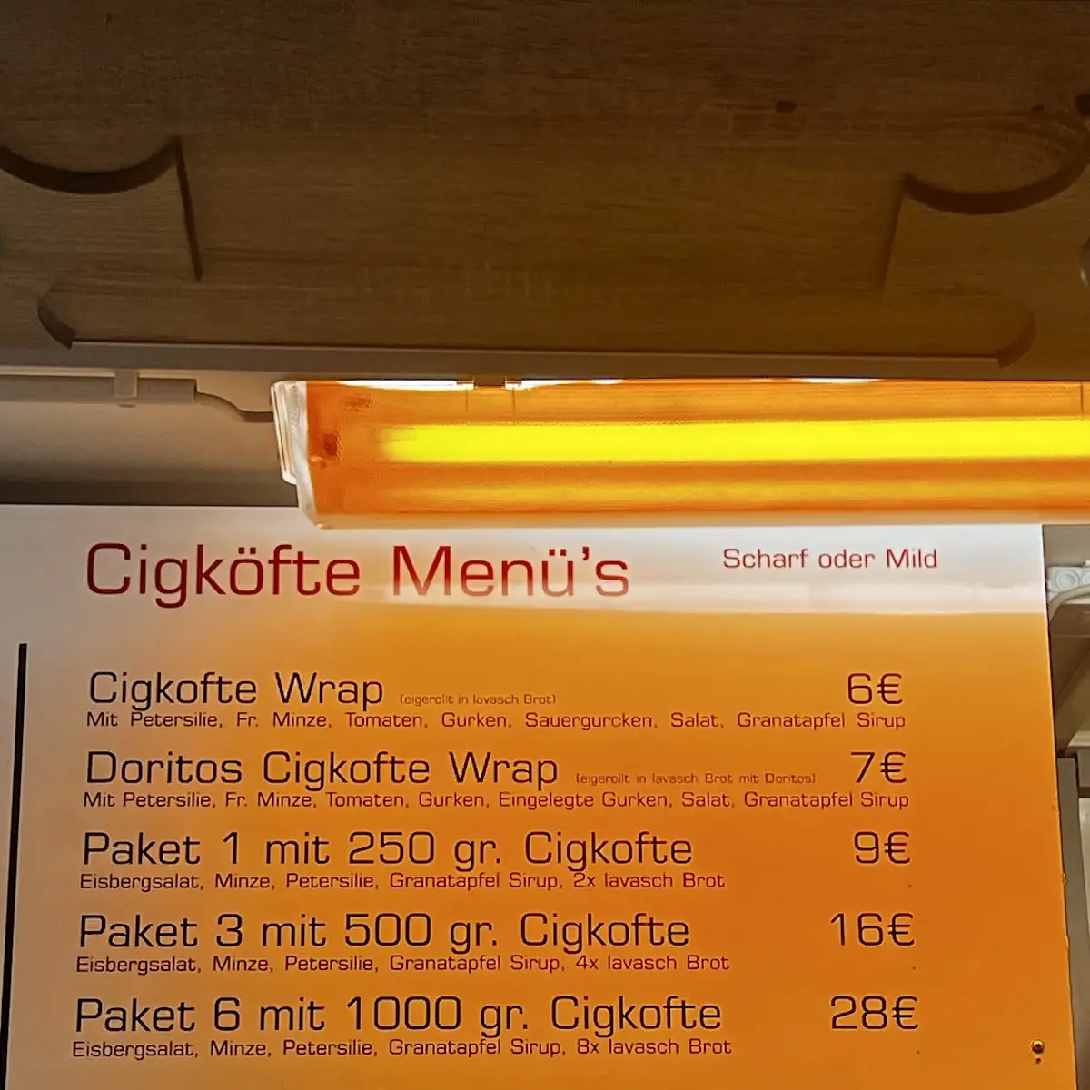 Speisekarte photo 1
