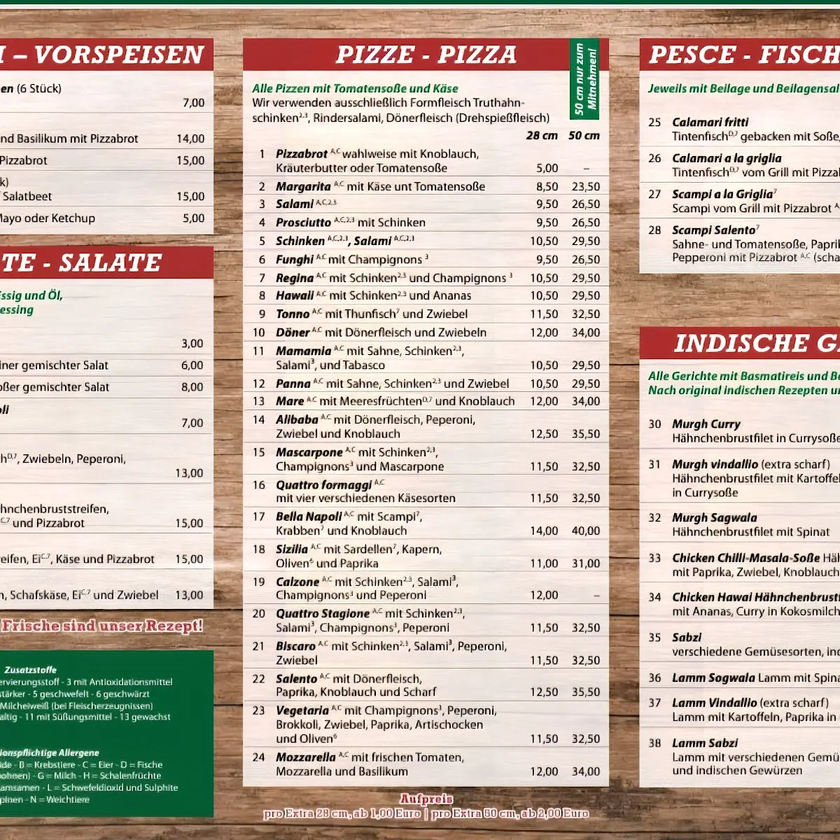 Speisekarte photo 3