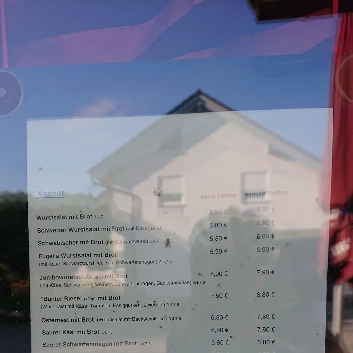 Speisekarte photo 1
