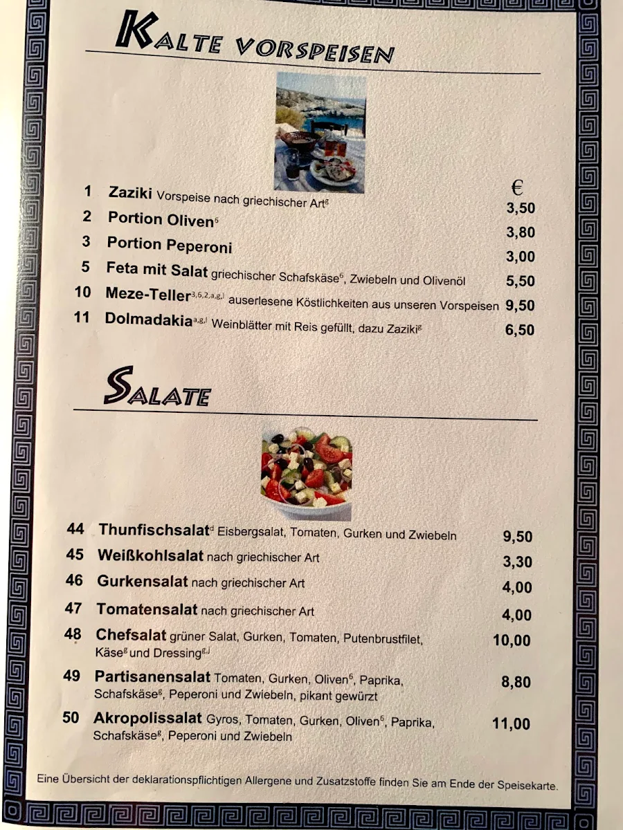 Speisekarte photo 3