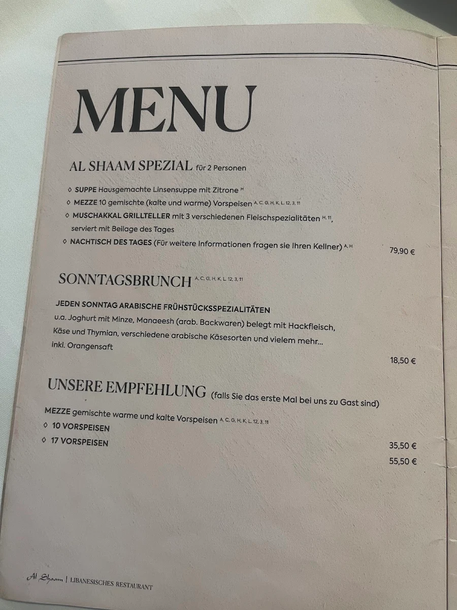 Speisekarte photo 3