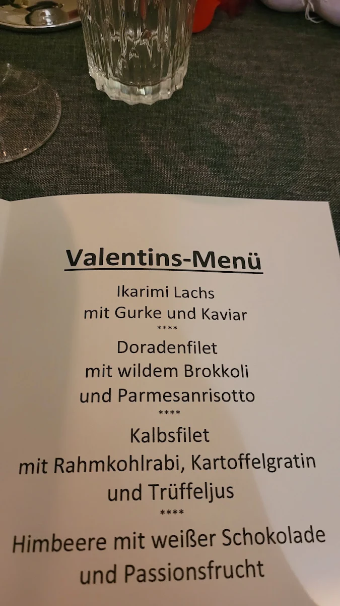 Speisekarte, Vier Jahreszeiten - Andreas Imhof