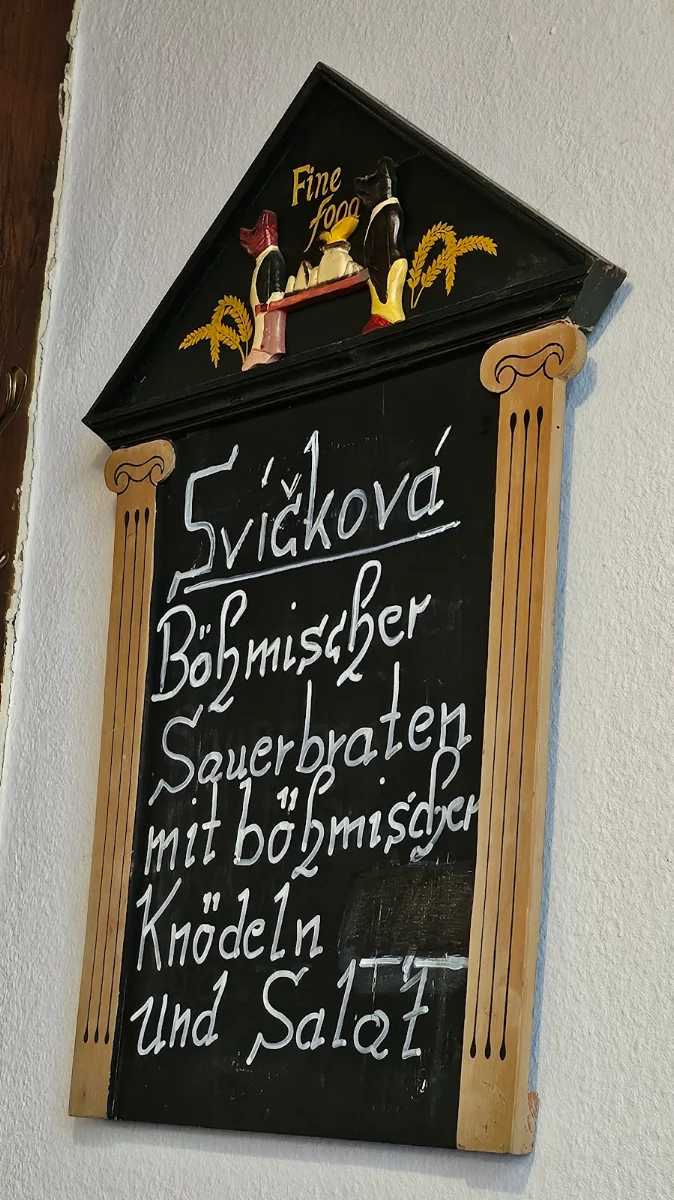 Speisekarte, Gaststätte Römming