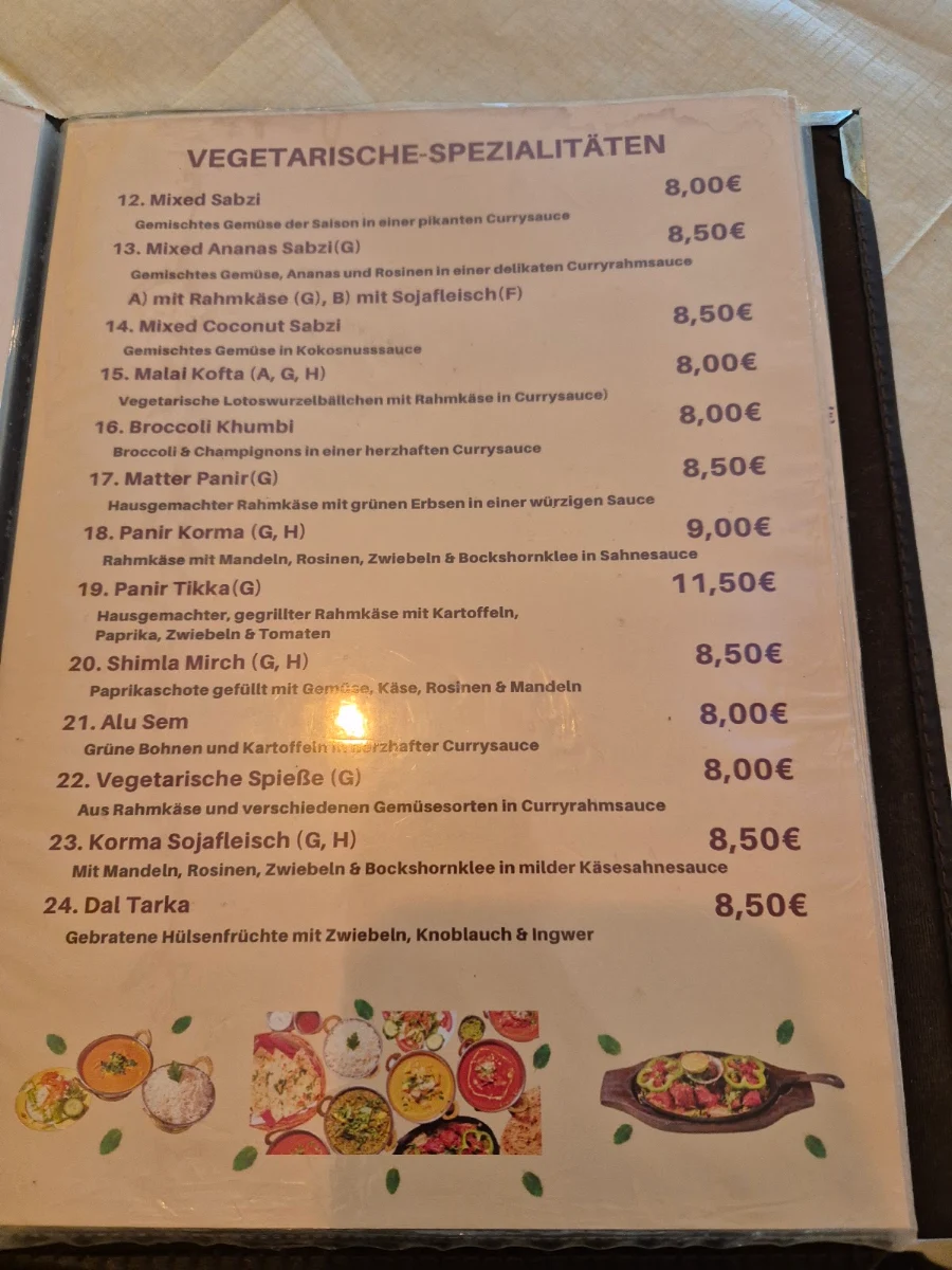 Speisekarte photo 1