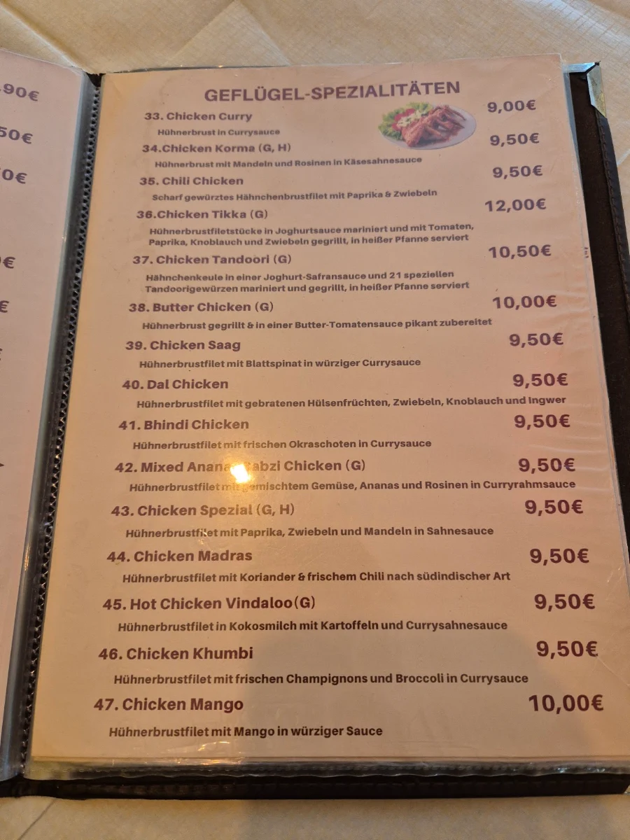 Speisekarte photo 2