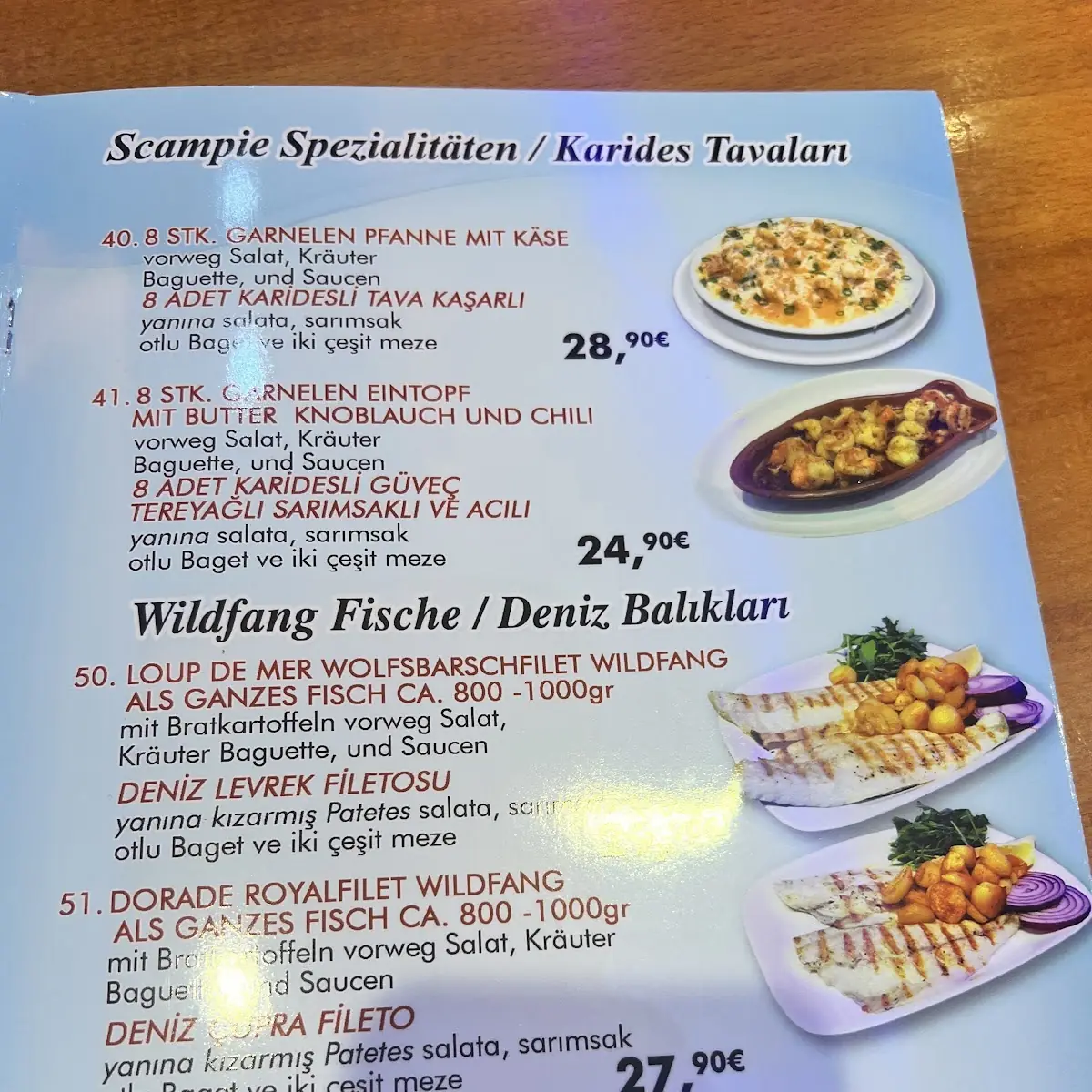 Speisekarte photo 1