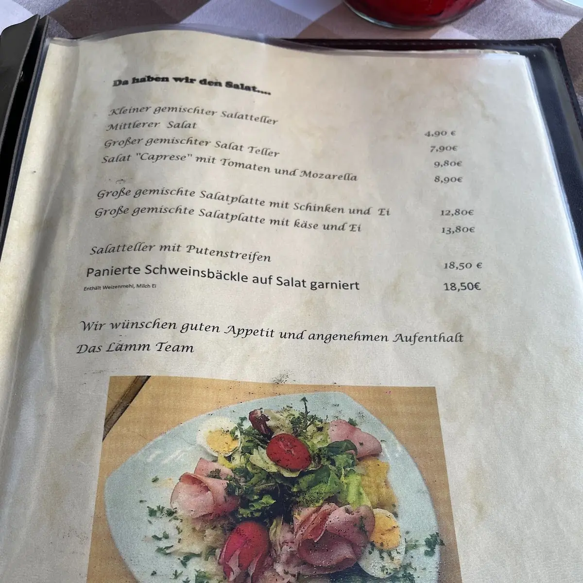 Speisekarte photo 3