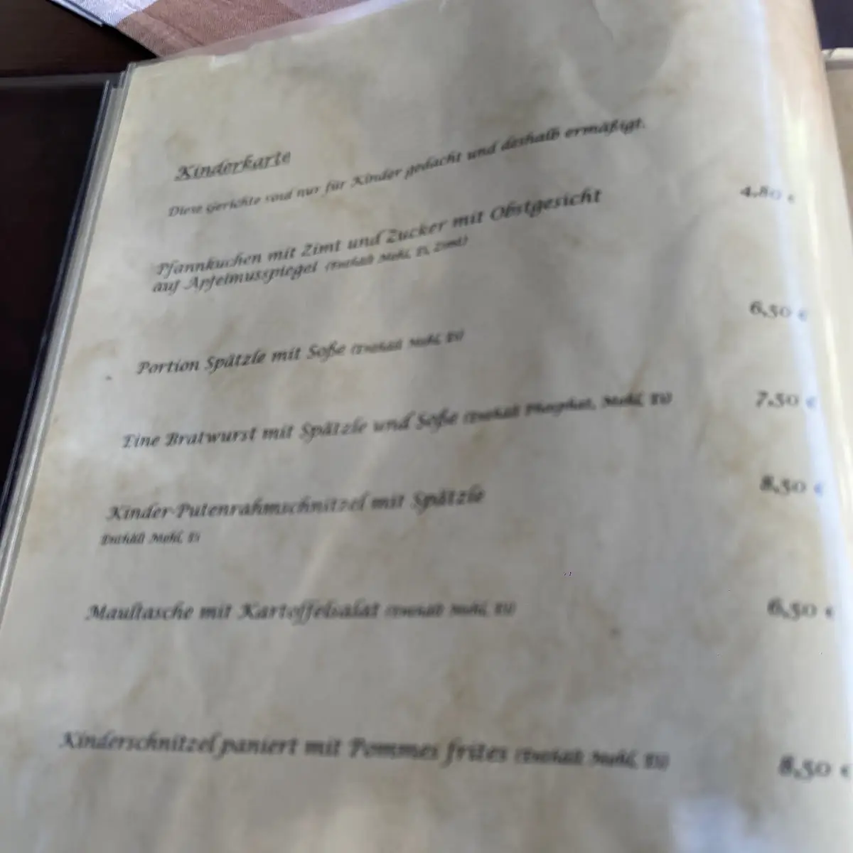 Speisekarte photo 8