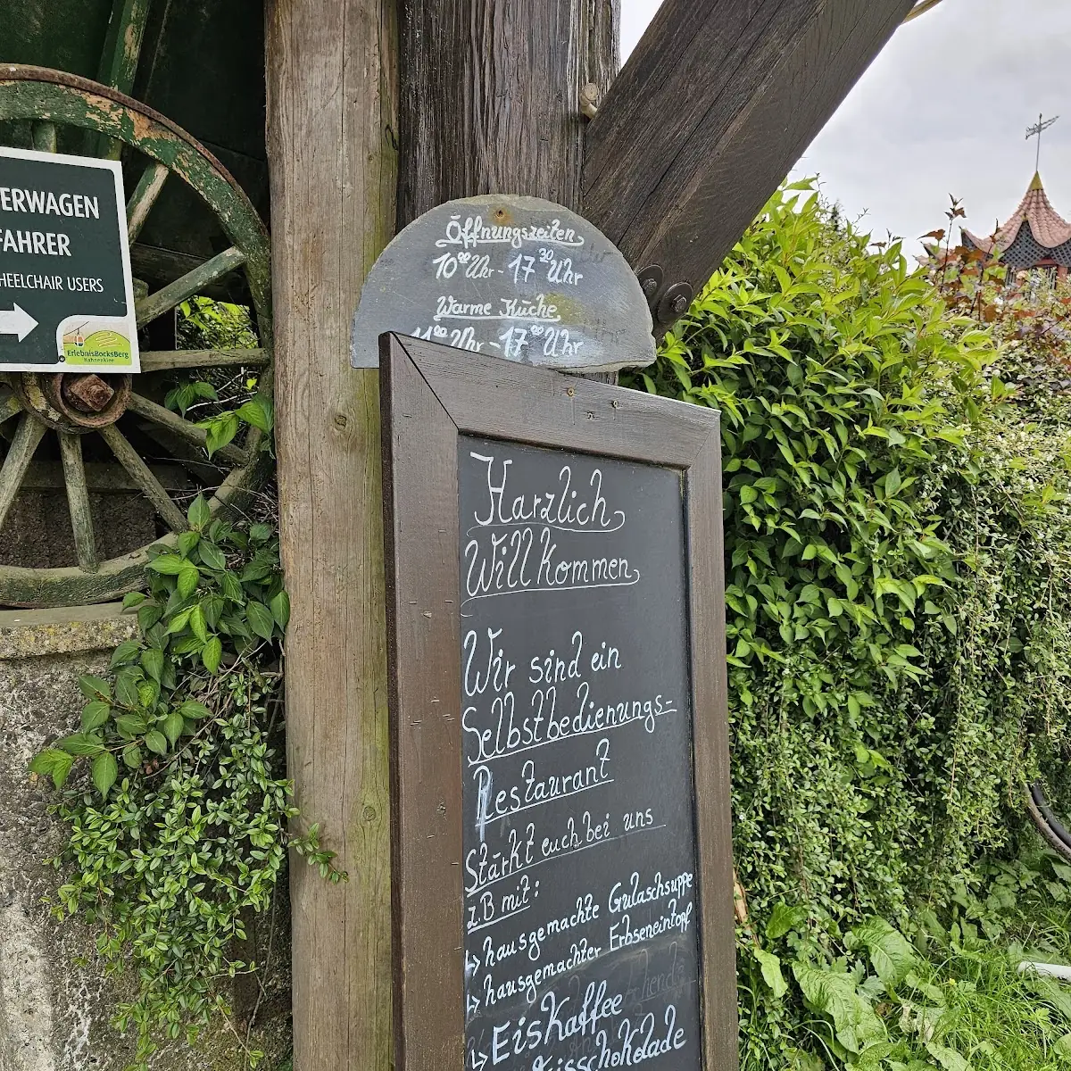 Speisekarte, Bocksberghütte Hahnenklee