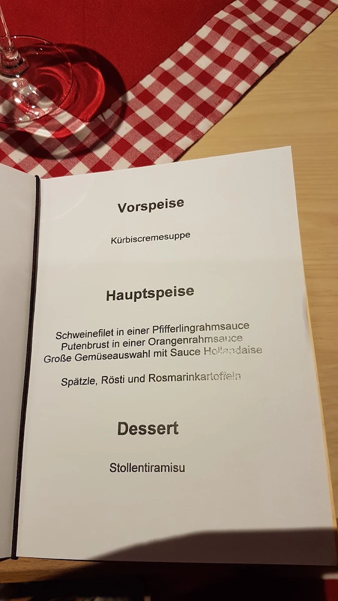 Speisekarte photo 1