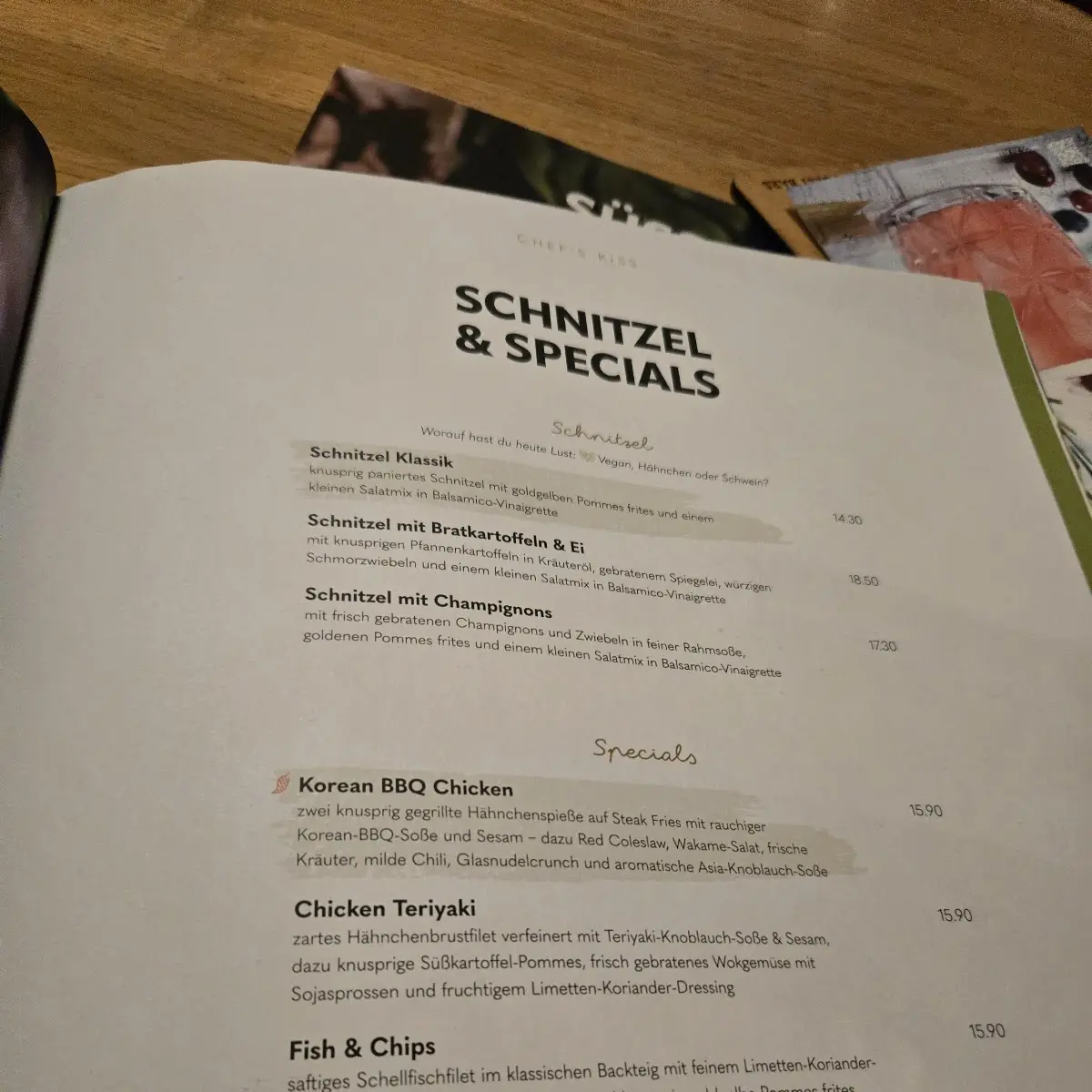 Speisekarte photo 1