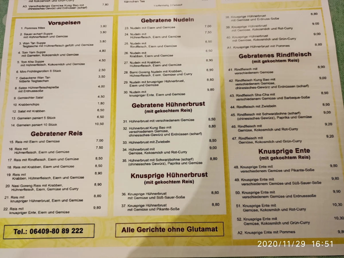 Speisekarte photo 10