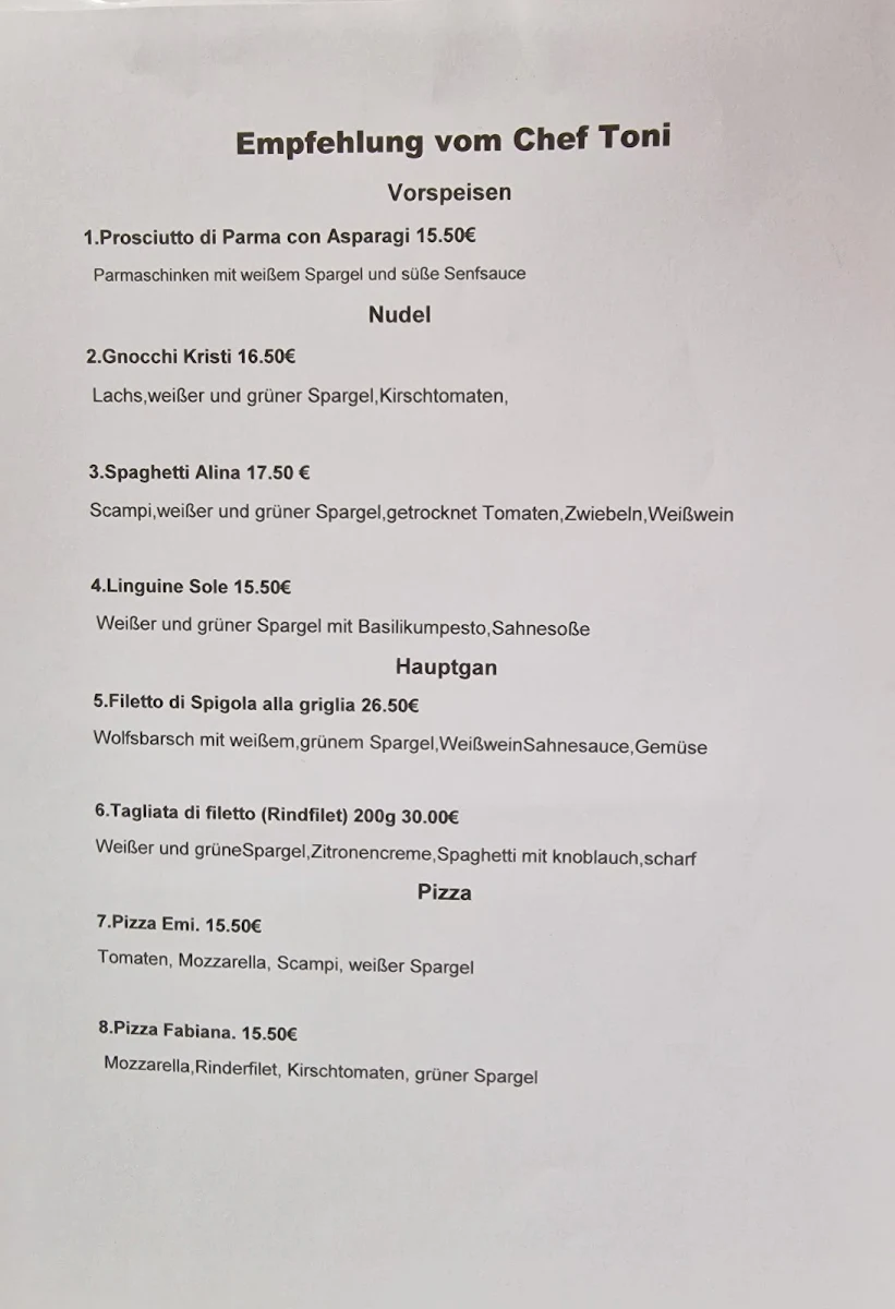 Speisekarte photo 4