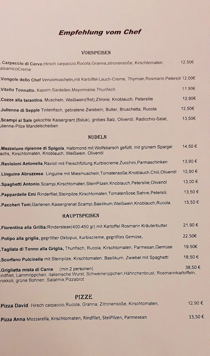 Speisekarte photo 8
