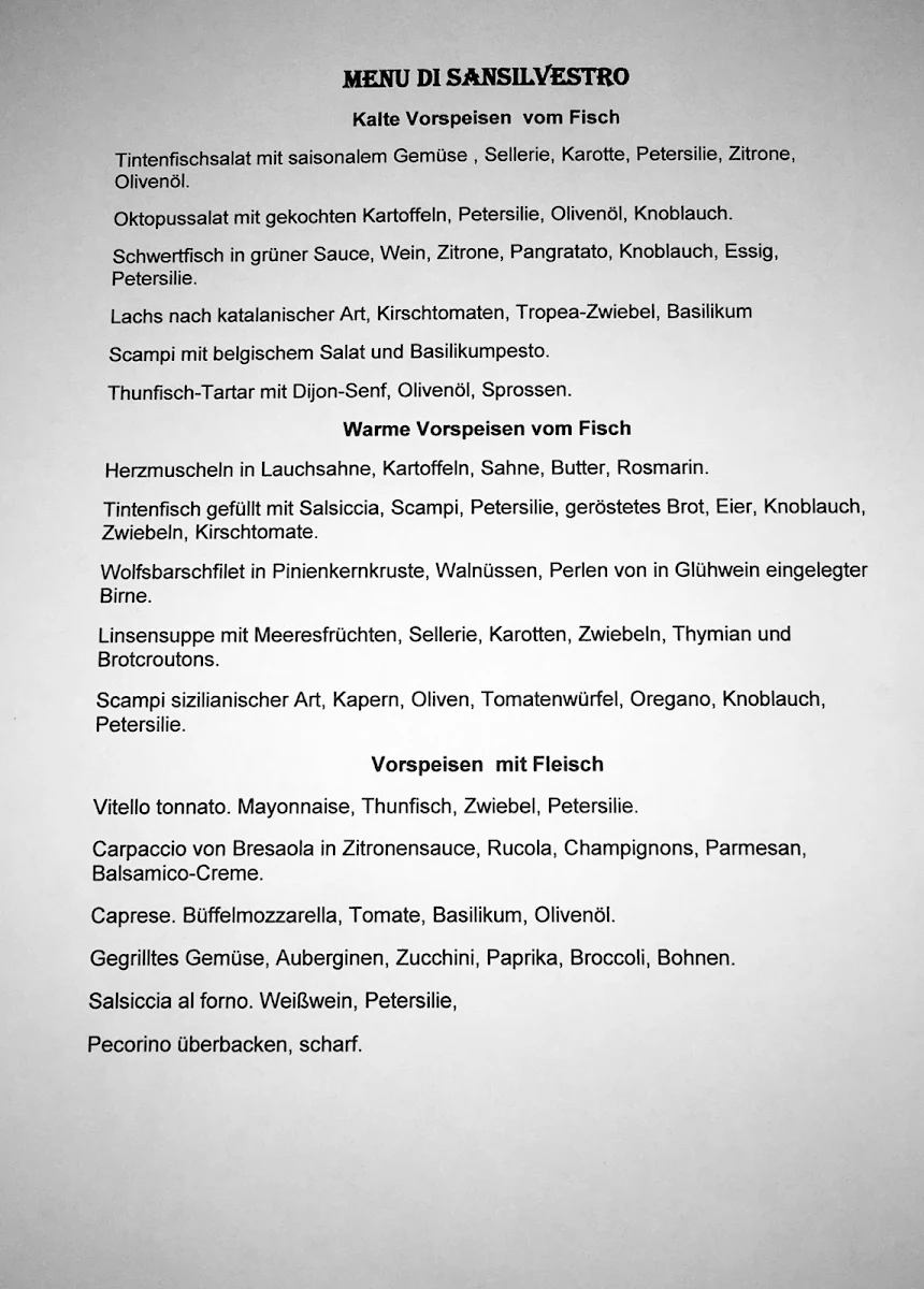 Speisekarte photo 9