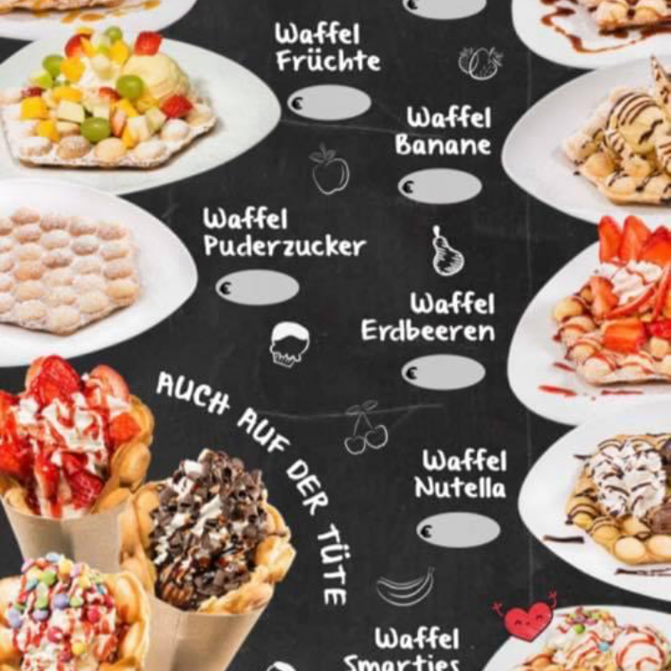 Speisekarte, La Gelateria Uffenheim