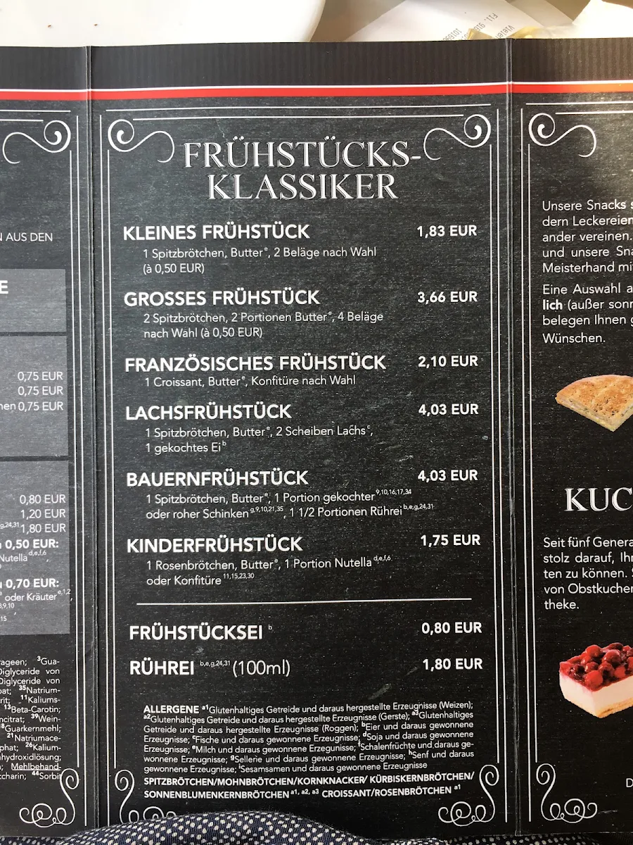 Speisekarte photo 1