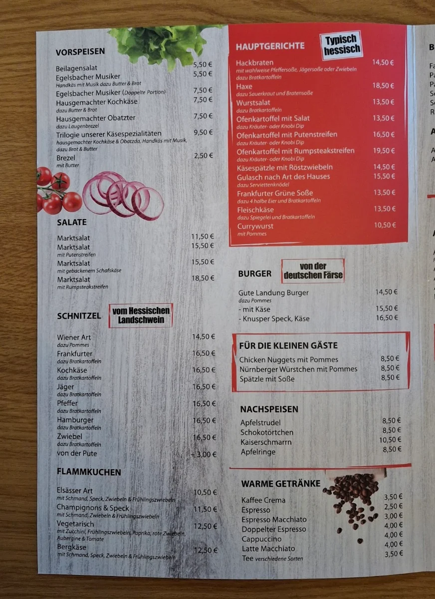 Speisekarte photo 5