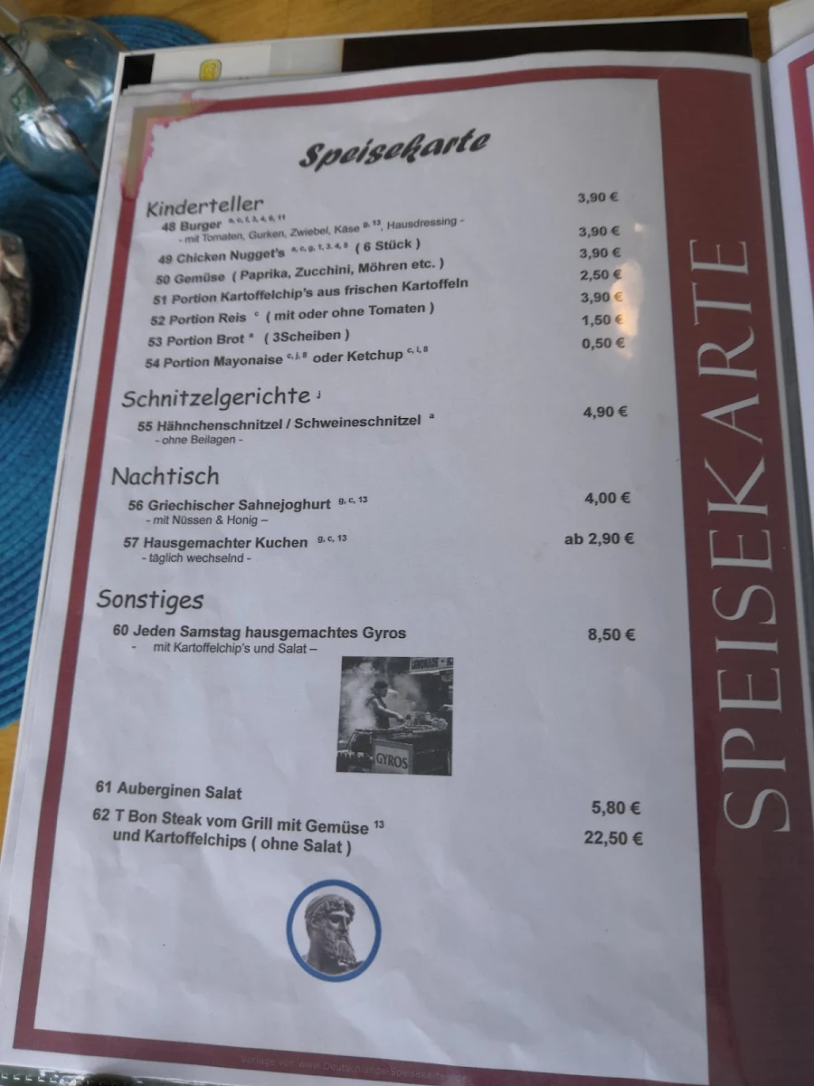 Speisekarte photo 1