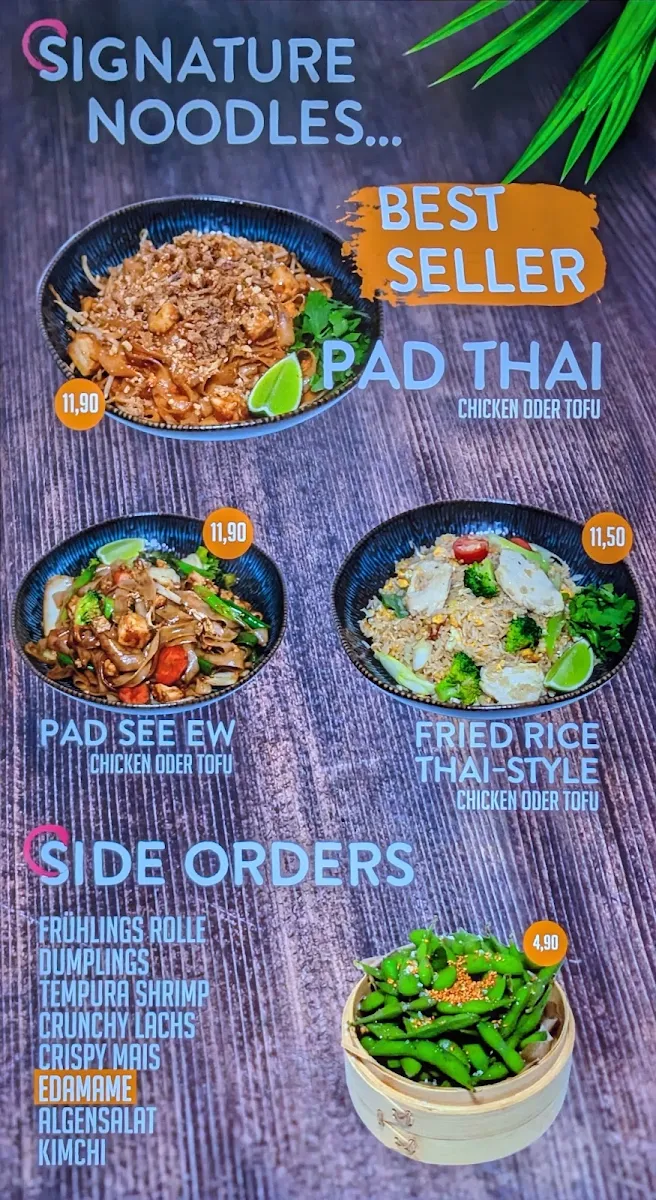 Speisekarte, Wok on Fire