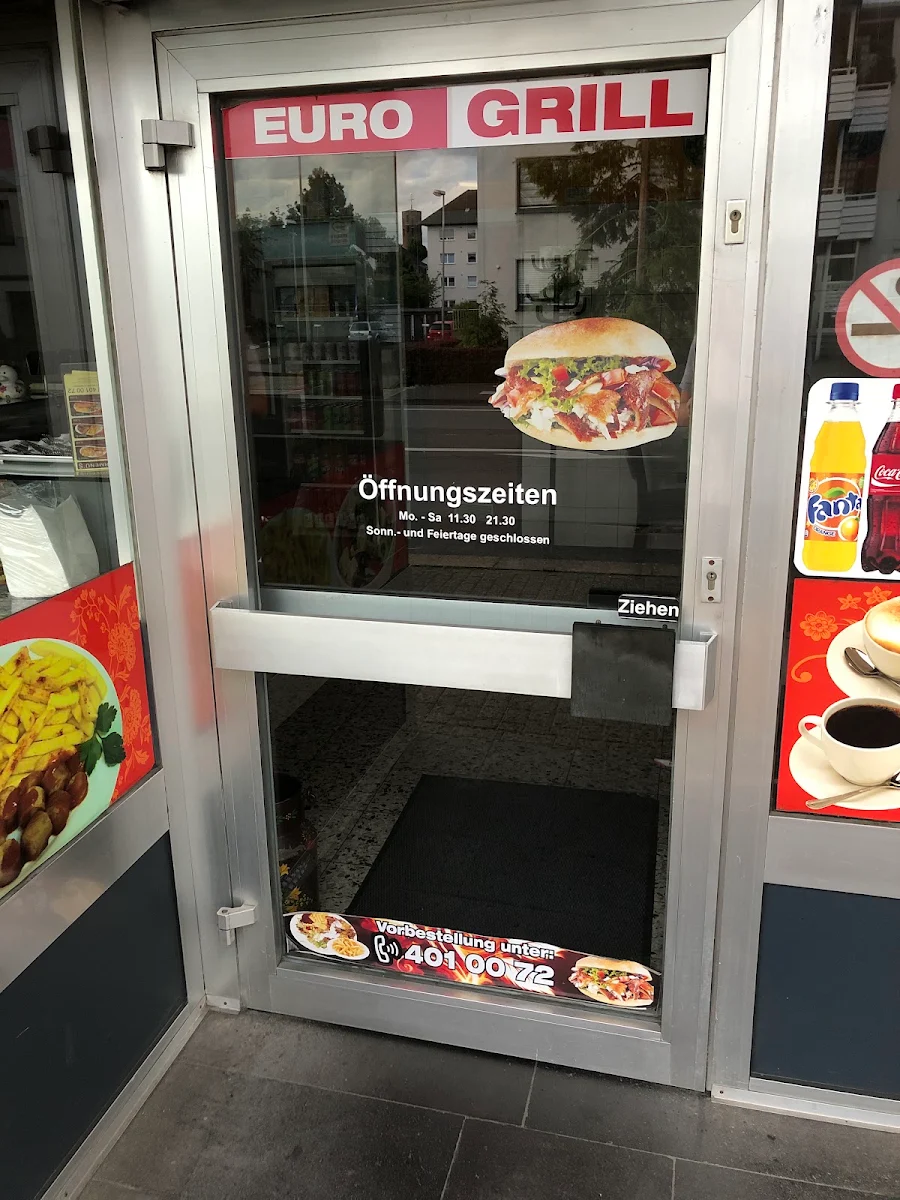Speisekarte, Euro Grill