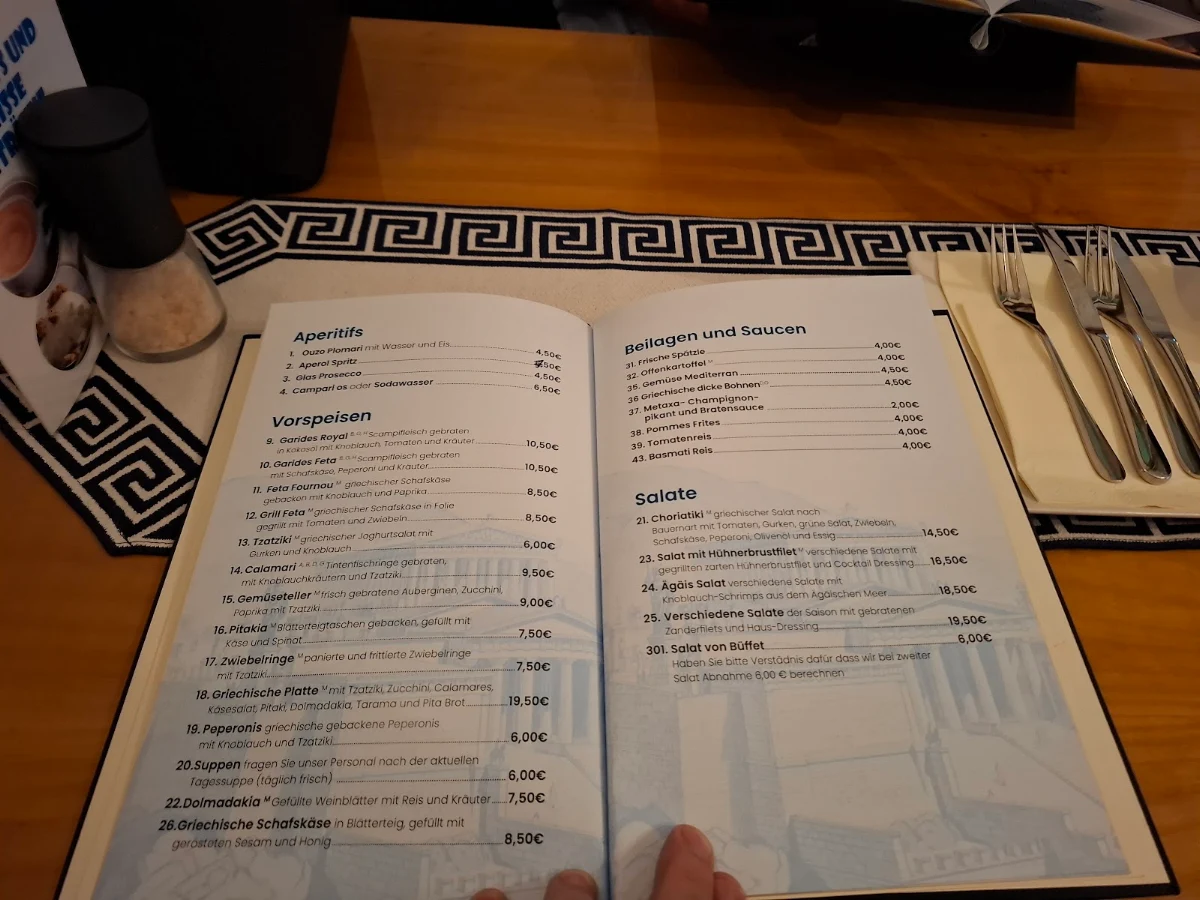 Speisekarte photo 5