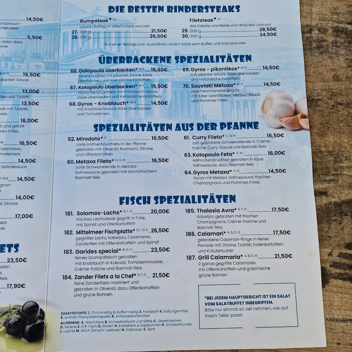Speisekarte photo 7
