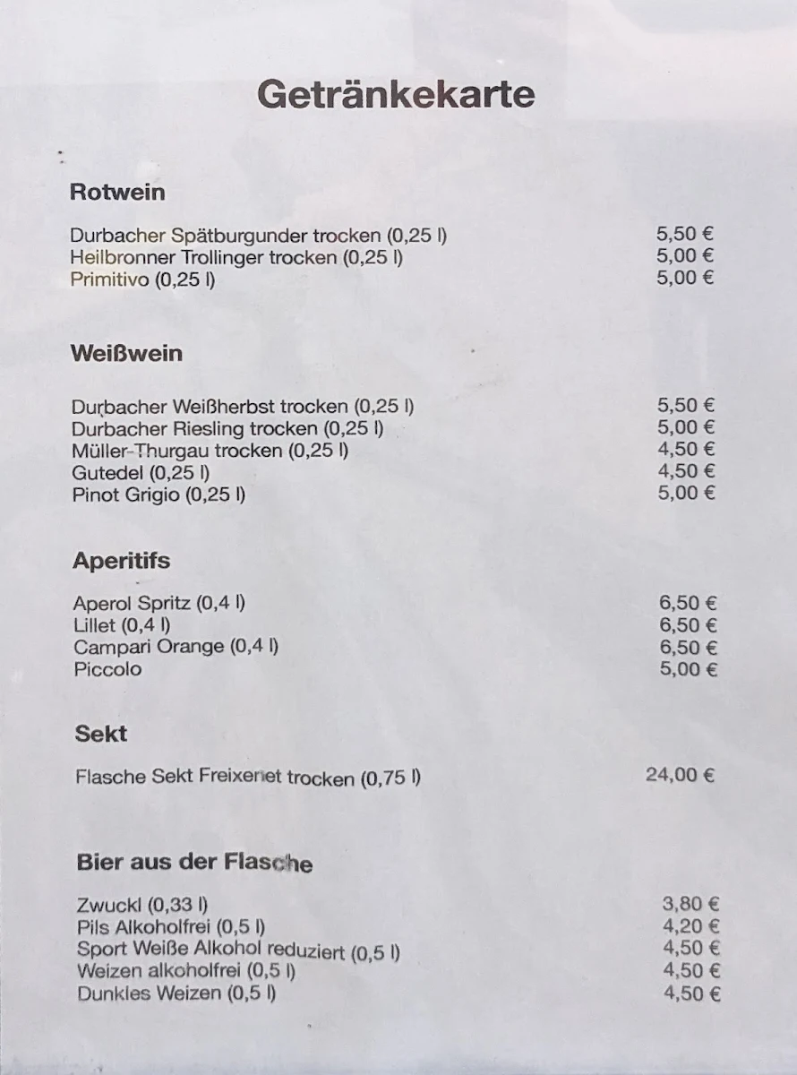 Speisekarte photo 2