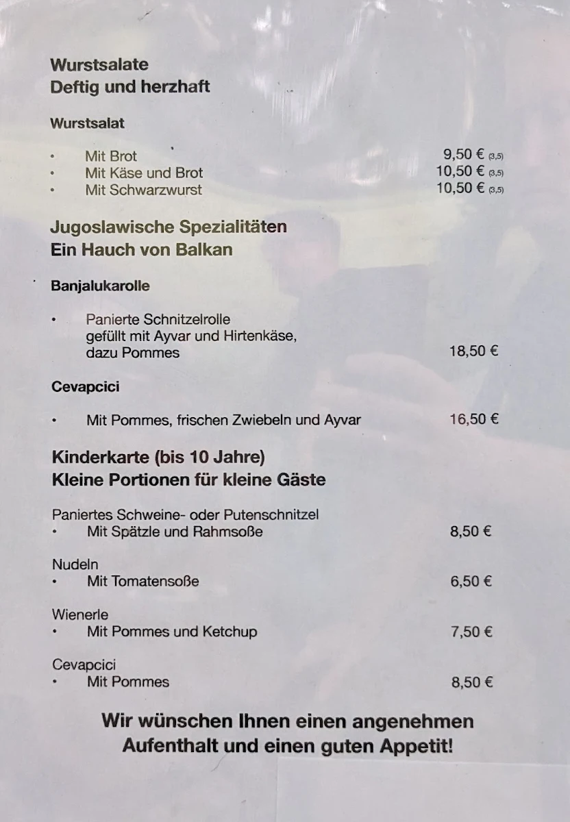 Speisekarte photo 3
