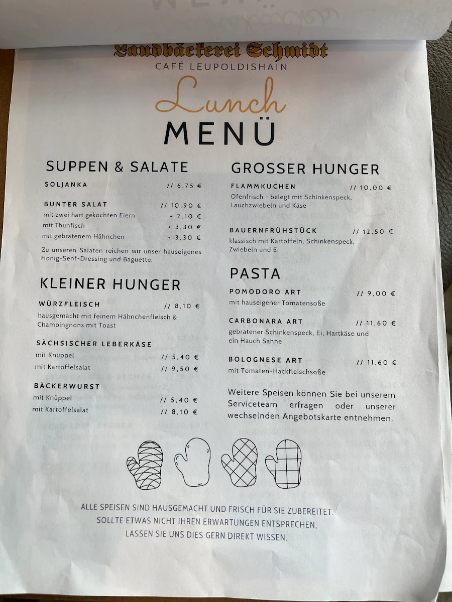 Speisekarte photo 5