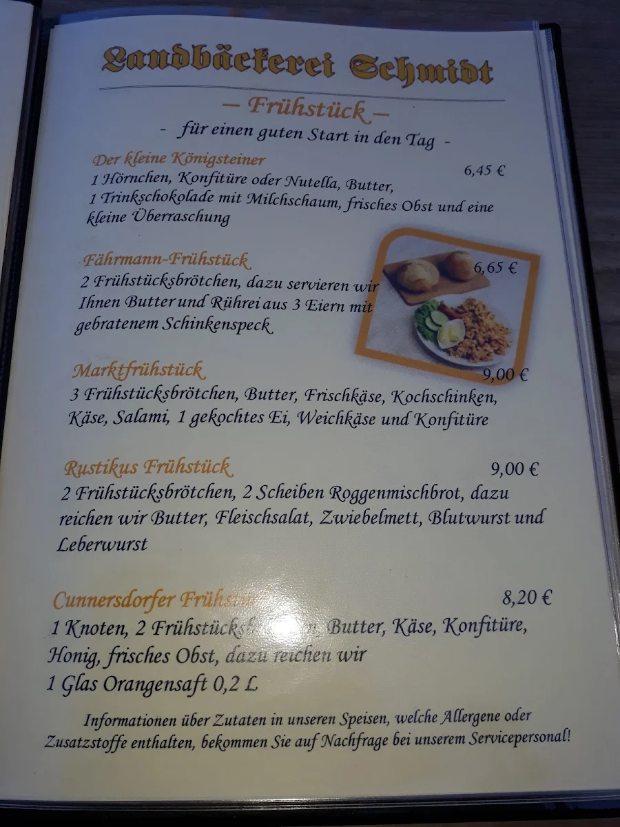 Speisekarte photo 7