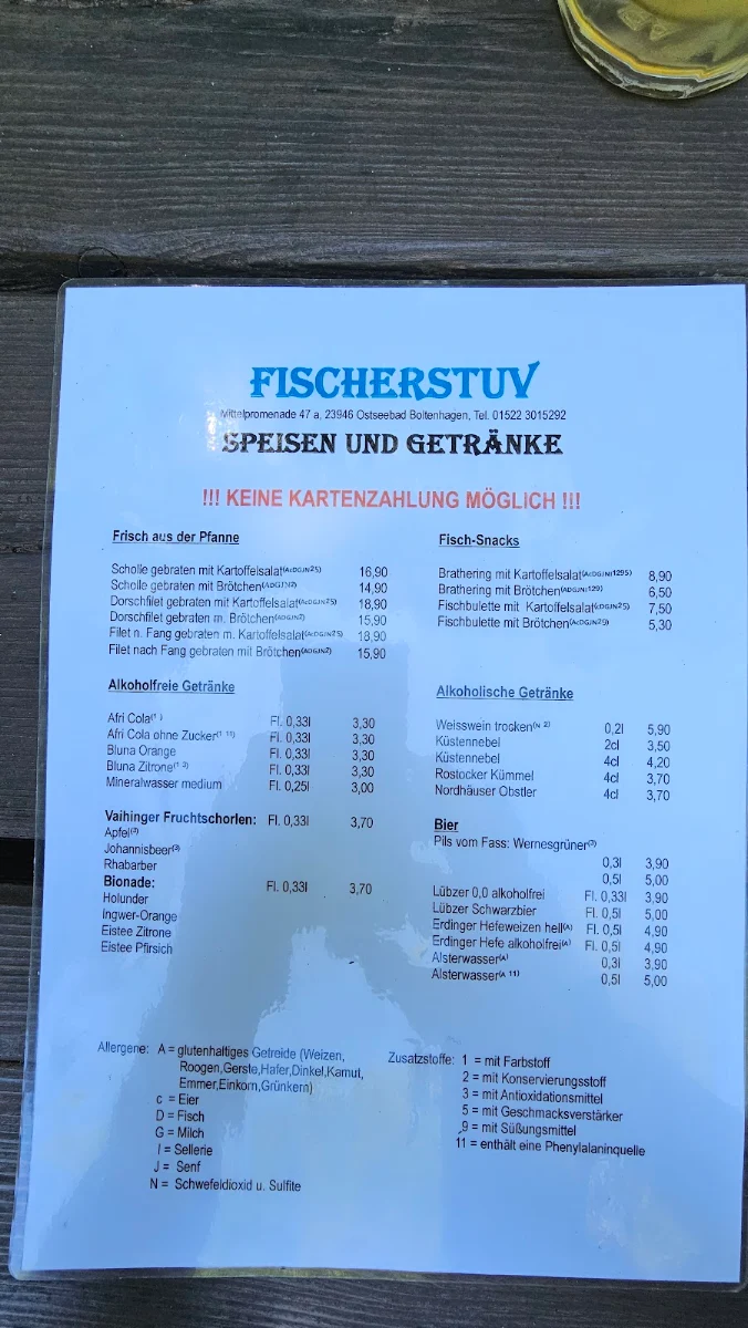 Speisekarte photo 2