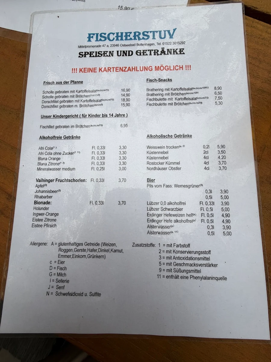 Speisekarte photo 4