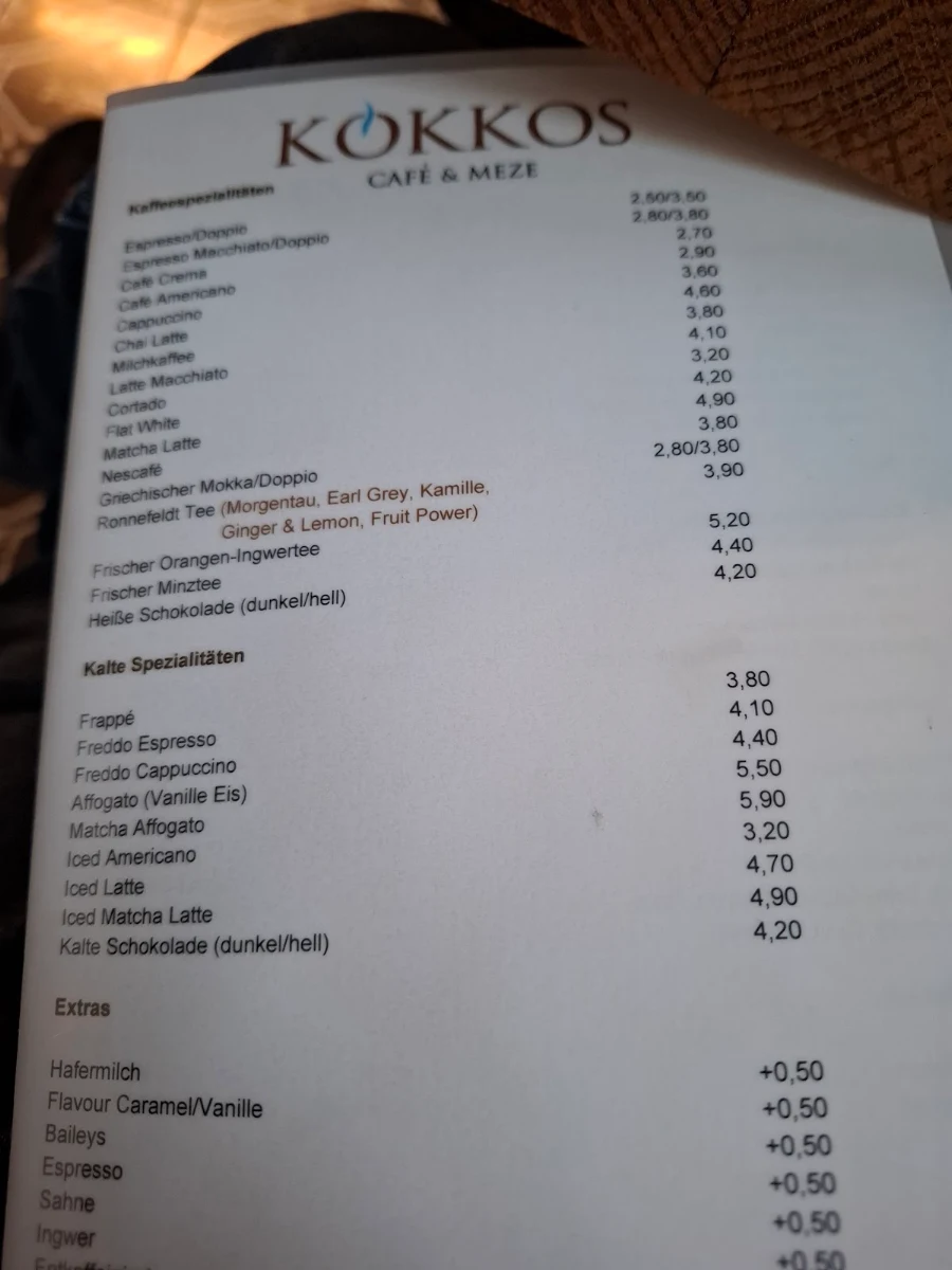 Speisekarte photo 5