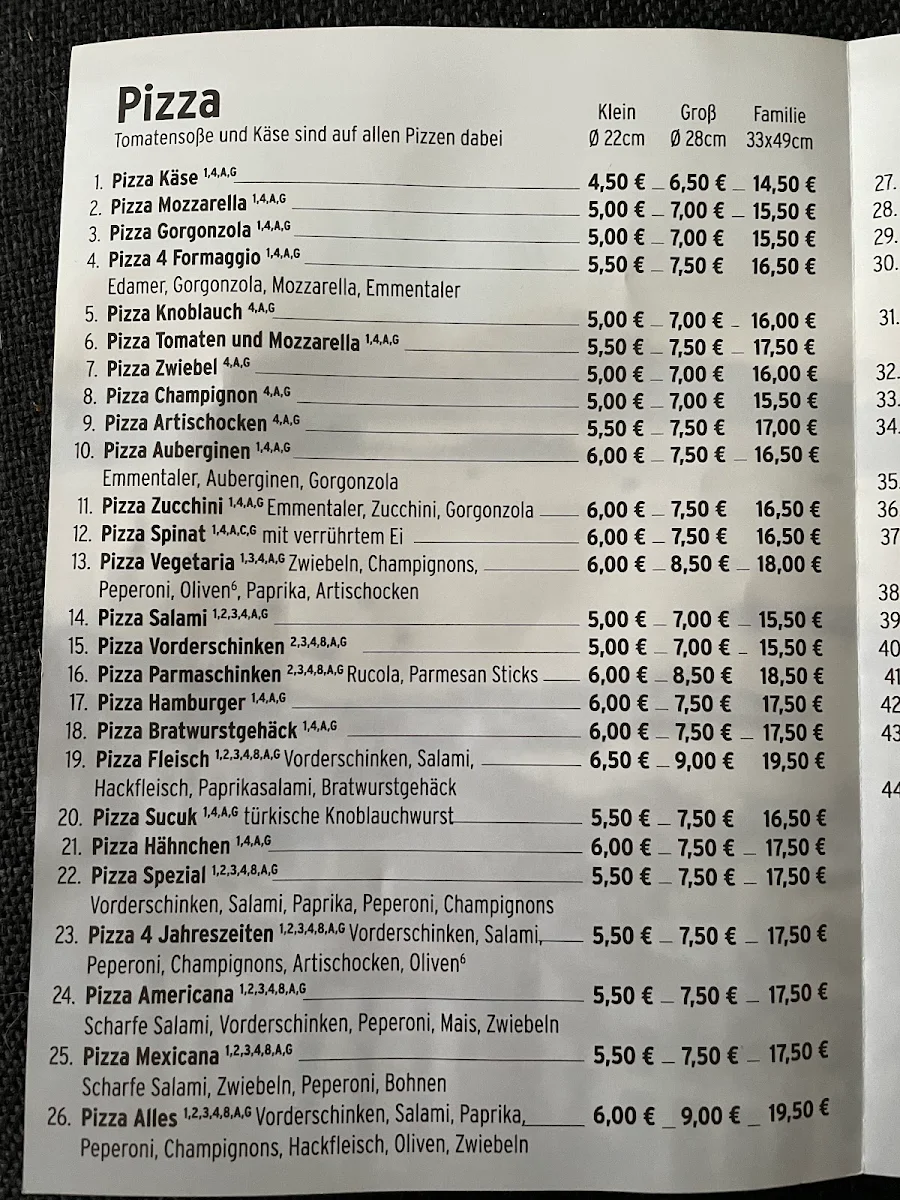 Speisekarte photo 7