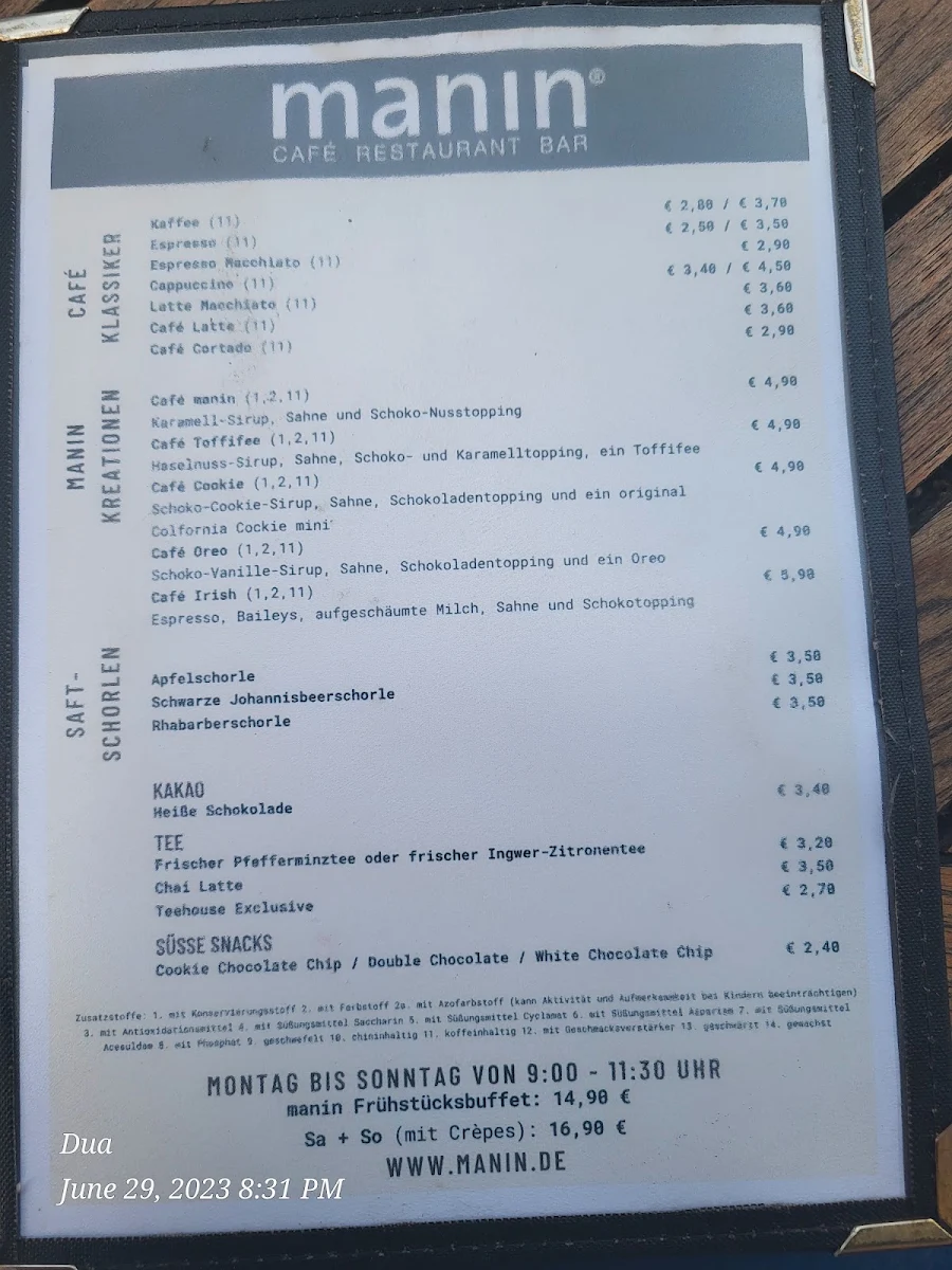 Speisekarte photo 8