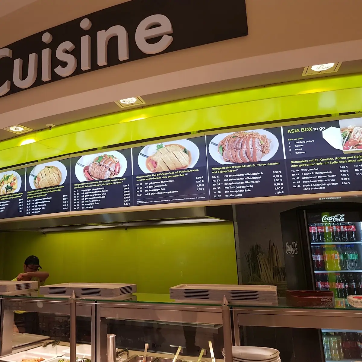 Speisekarte, Thai Cuisine