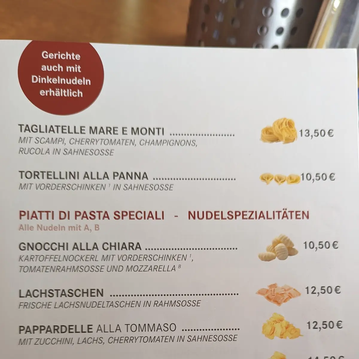 Speisekarte photo 3