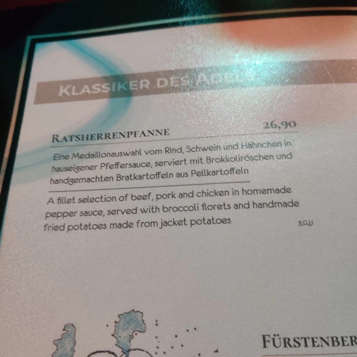 Speisekarte photo 4