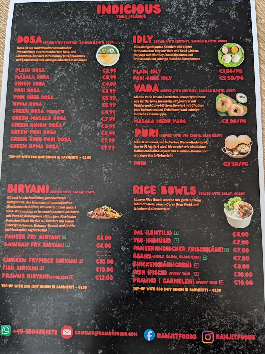 Speisekarte photo 1