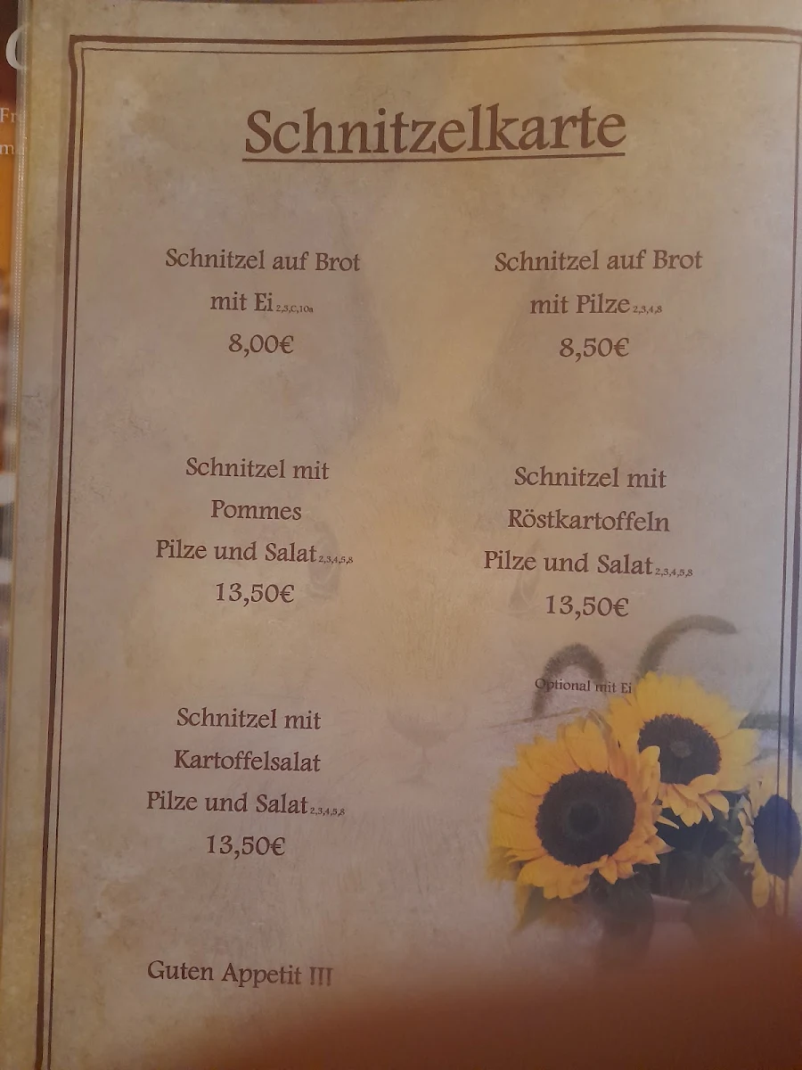 Speisekarte photo 1