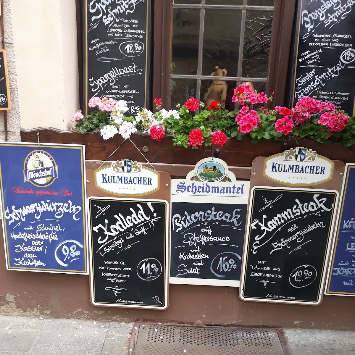 Speisekarte, Bratwurstglöckle