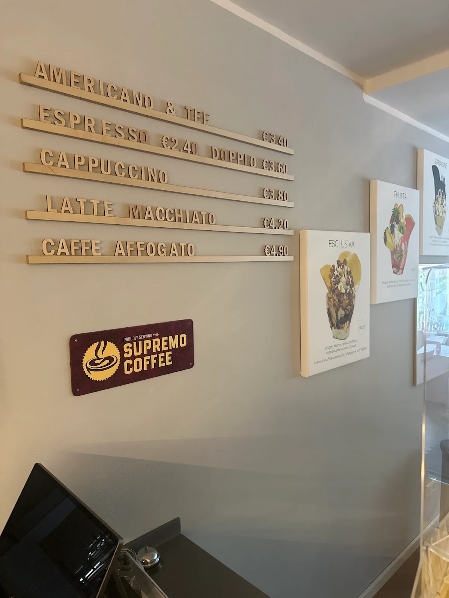 Speisekarte, Café Marquart