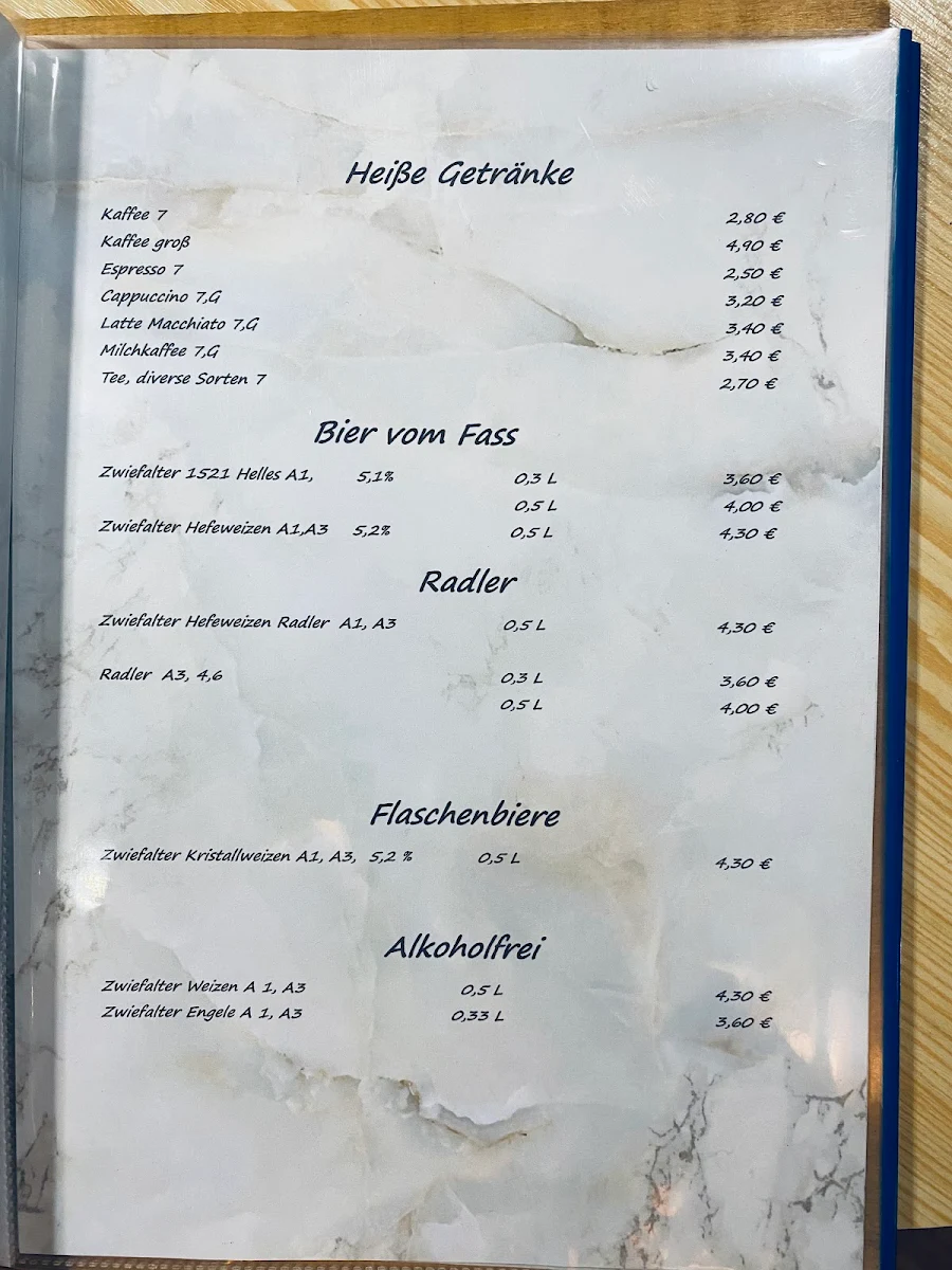 Speisekarte photo 3