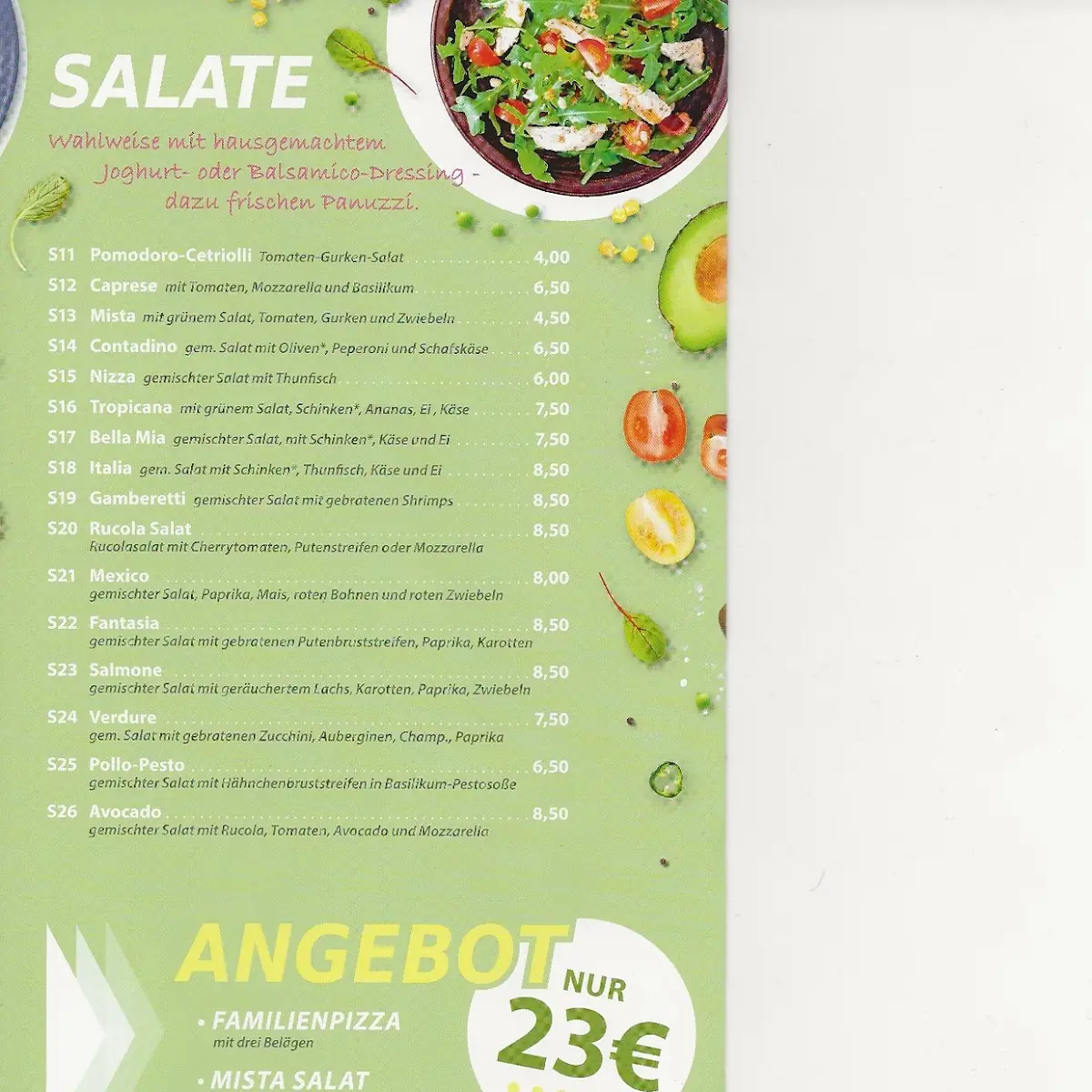 Speisekarte photo 4
