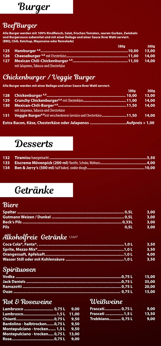 Speisekarte photo 3